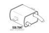 MERCE 9724900001 Middle-/End Silencer